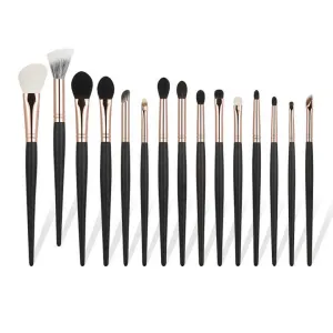 فرشاة مكياج 15 احترافية بيضاء فاخرة  White Luxury Makeup Brushes