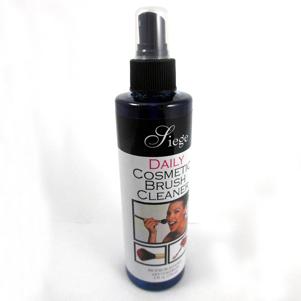 1 Siege Makeup Remover Brush Cleaner 8 Oz Spray Cleanser Eco Deep Make Up Dirt