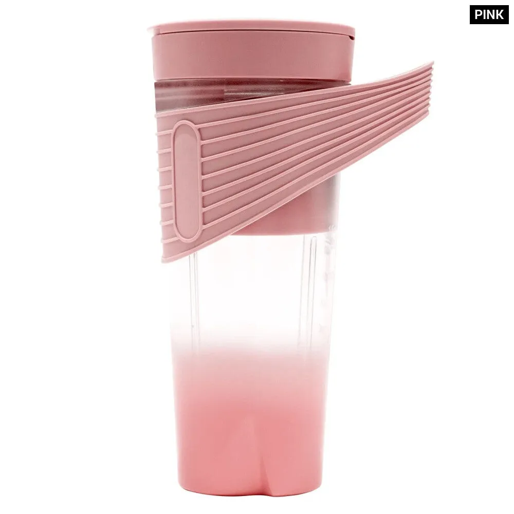 460ml Portable Electric Fruit Juicer Cup with Usb Charge