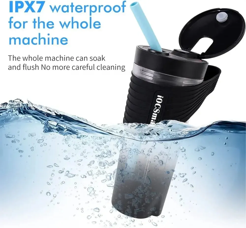 460ml Portable Electric Fruit Juicer Cup with Usb Charge