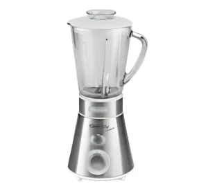 Ariete Blender 300W.0.8L6 Stainless Steel Blades2Speeds   Pulse ButtonGlass JarStainless