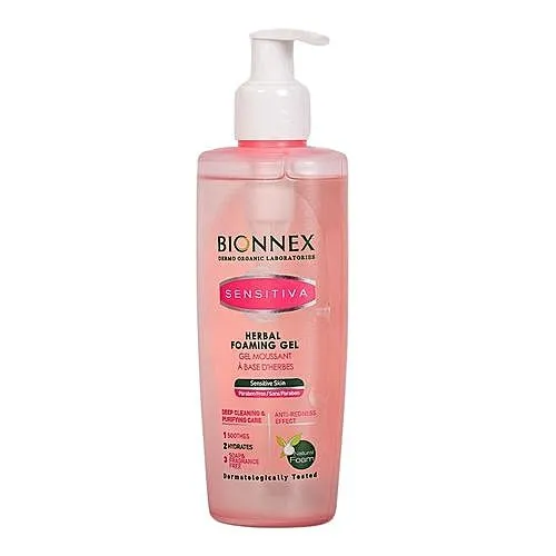 Bionnex Sensitiva Herbal Foaming Gel 200 ML