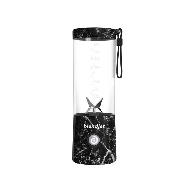 BLENDJET V2 Portable Blender - World's Most Powerful Compact 16Oz BPA Free Blender - Print - Black Marble