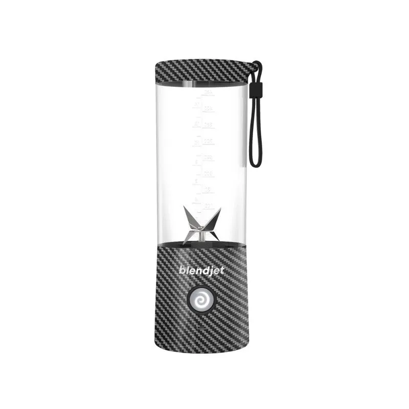 BLENDJET V2 Portable Blender - World's Most Powerful Compact 16Oz BPA Free Blender - Print - Carbon Fiber