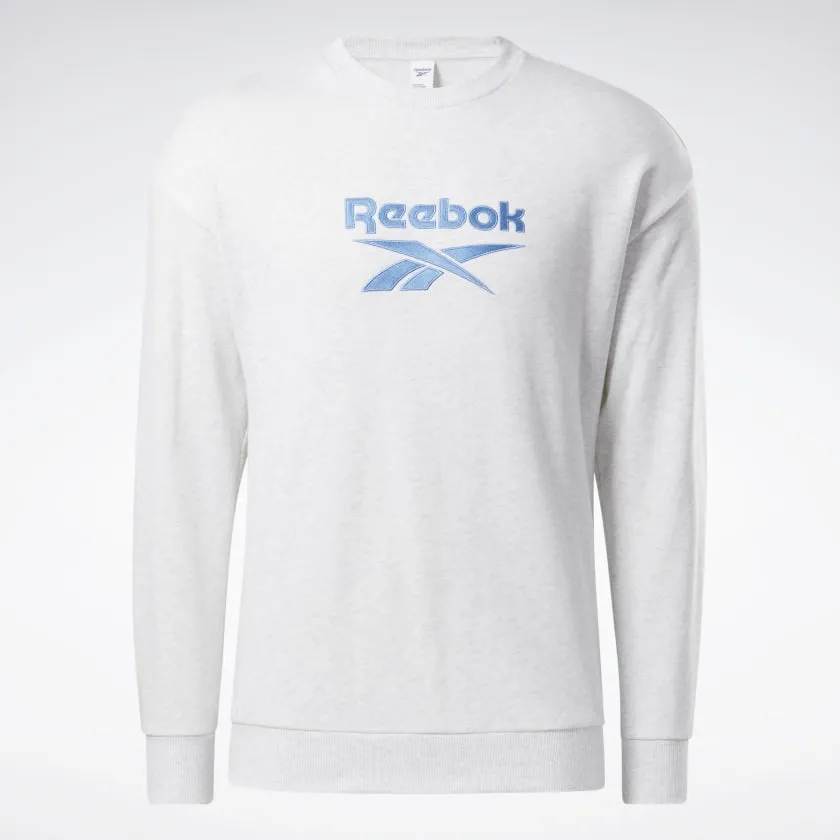 Classics Foundation Vector Sweatshirt (White   Blue)