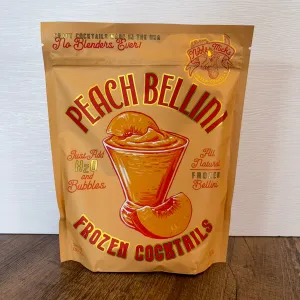 Frozen Peach Bellini Cocktail by Noble Micks
