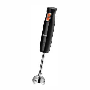Glen SA4063HBBL Electric Turbo Hand Blender Black 350W with Stainless Steel Arm - Black