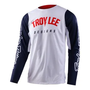 GP Pro Jersey Boltz White / Navy
