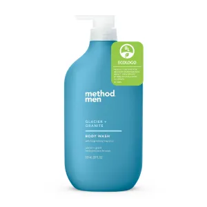 Method Men Body Wash, Glacier   Granite, Paraben and Phthalate Free, 28 FL Oz (Pack of 1)
