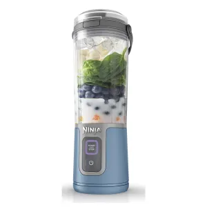 Ninja Blast 16 oz. Personal Portable Blender with Leak Proof Lid and Easy Sip Spout, Perfect for Smoothies, Denim Blue, BC100NV