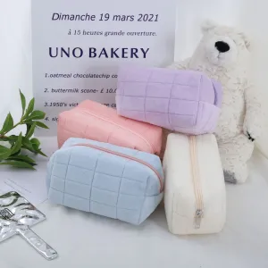 Pillow Cosmetic Bag Large Capacity Storage Stationery Box