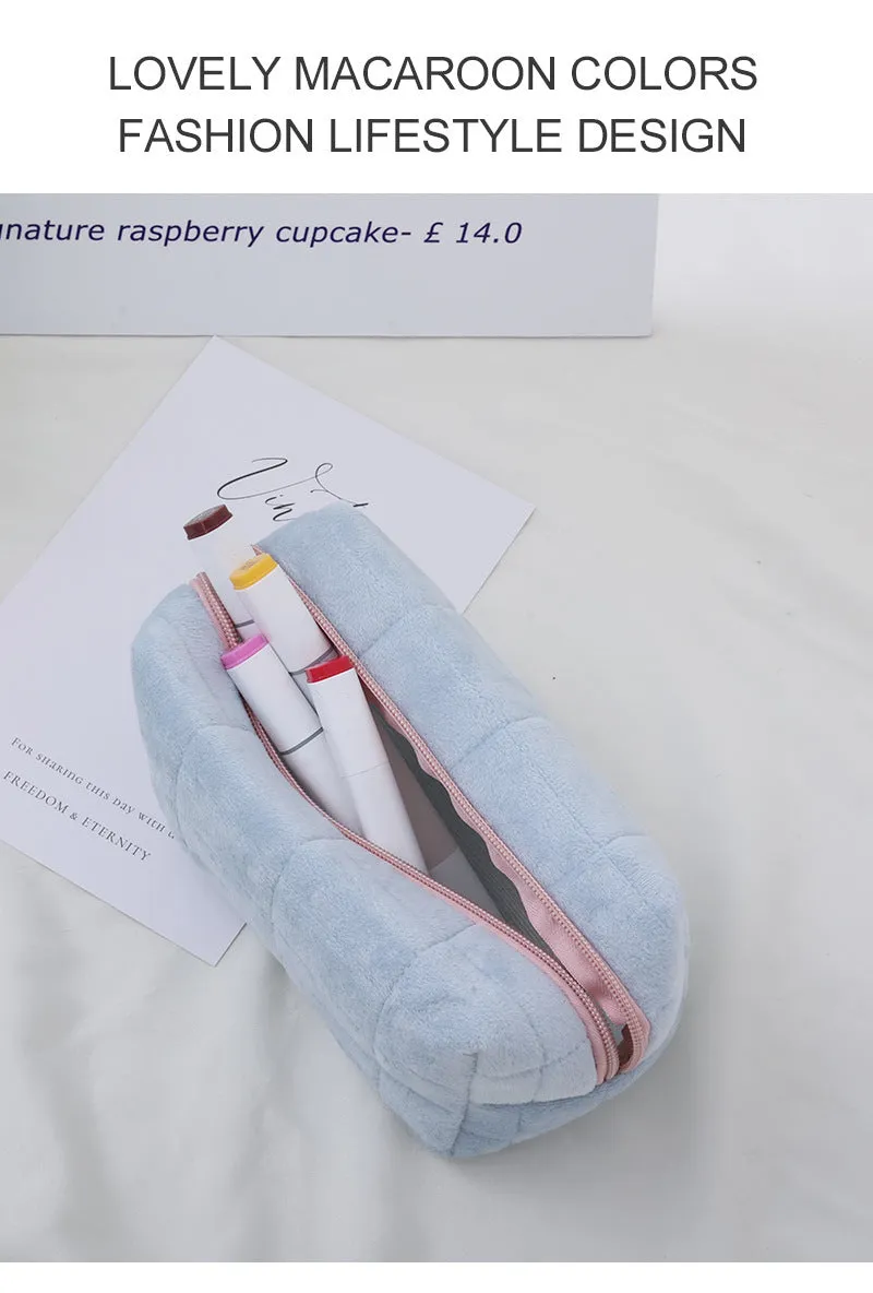 Pillow Cosmetic Bag Large Capacity Storage Stationery Box