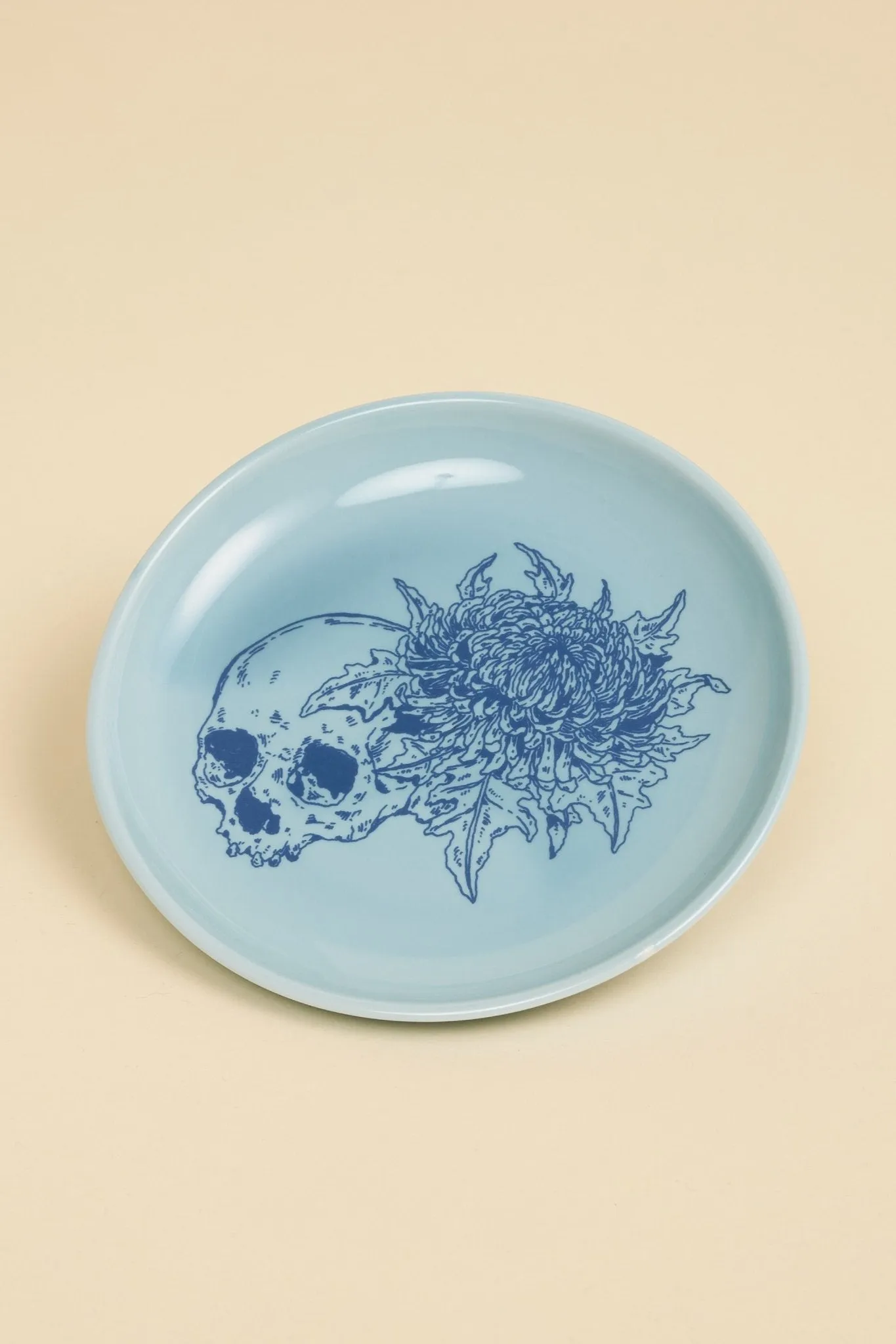 Radiall Kiku Dokuro Plate - Blue
