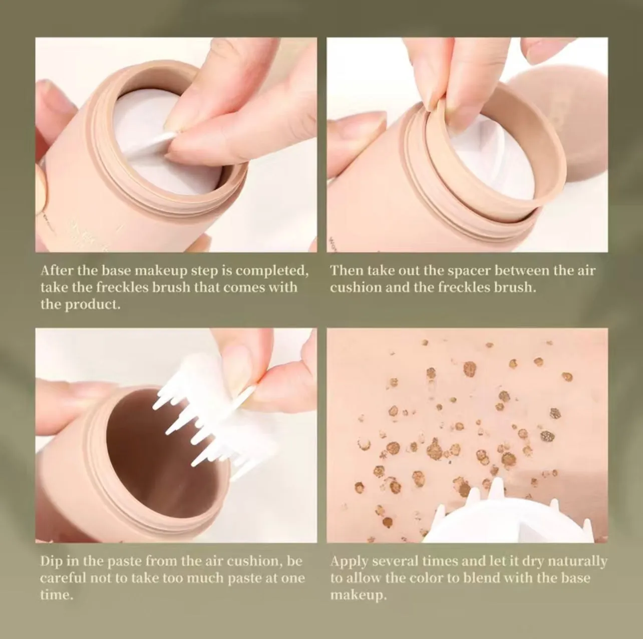 Realistic Freckles Long Lasting, High Pigment Waterproof Makeup- Salon Quality At Home