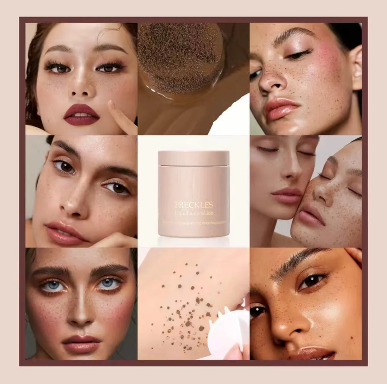 Realistic Freckles Long Lasting, High Pigment Waterproof Makeup- Salon Quality At Home