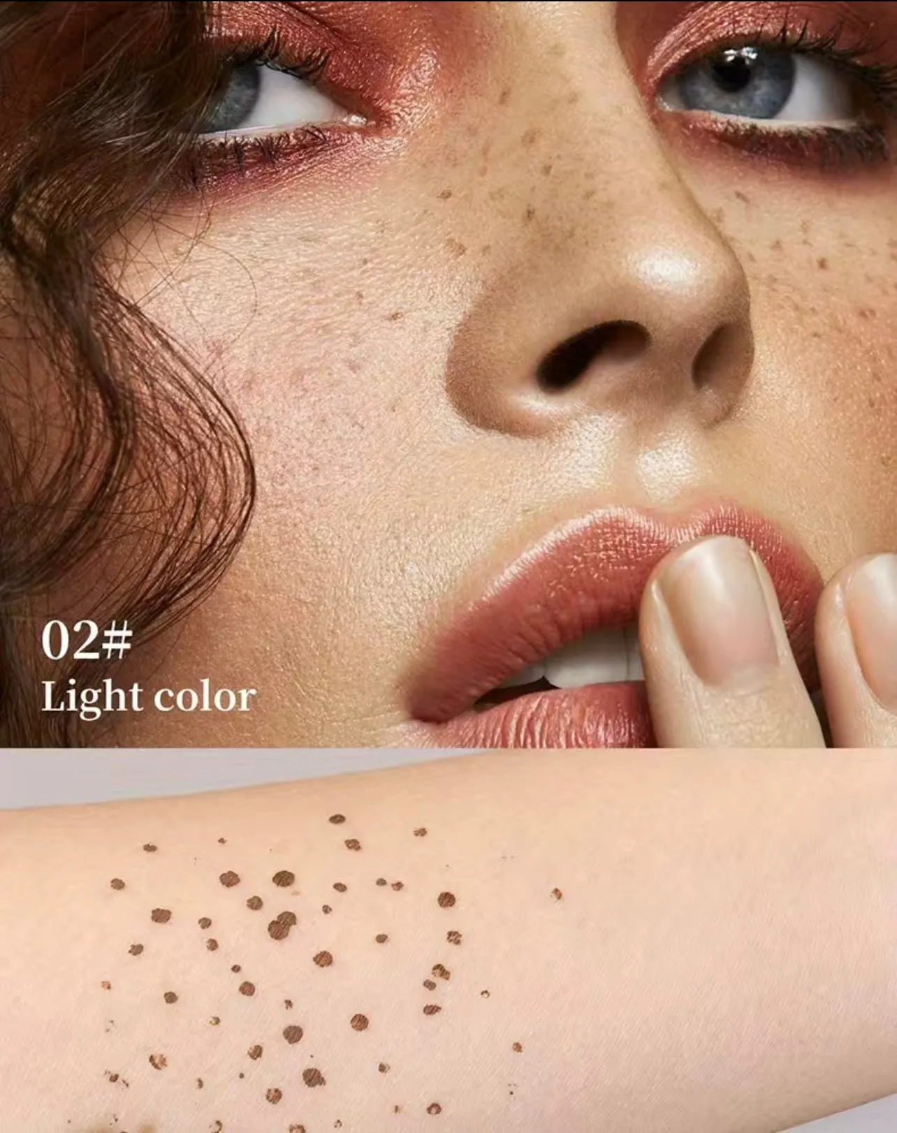 Realistic Freckles Long Lasting, High Pigment Waterproof Makeup- Salon Quality At Home