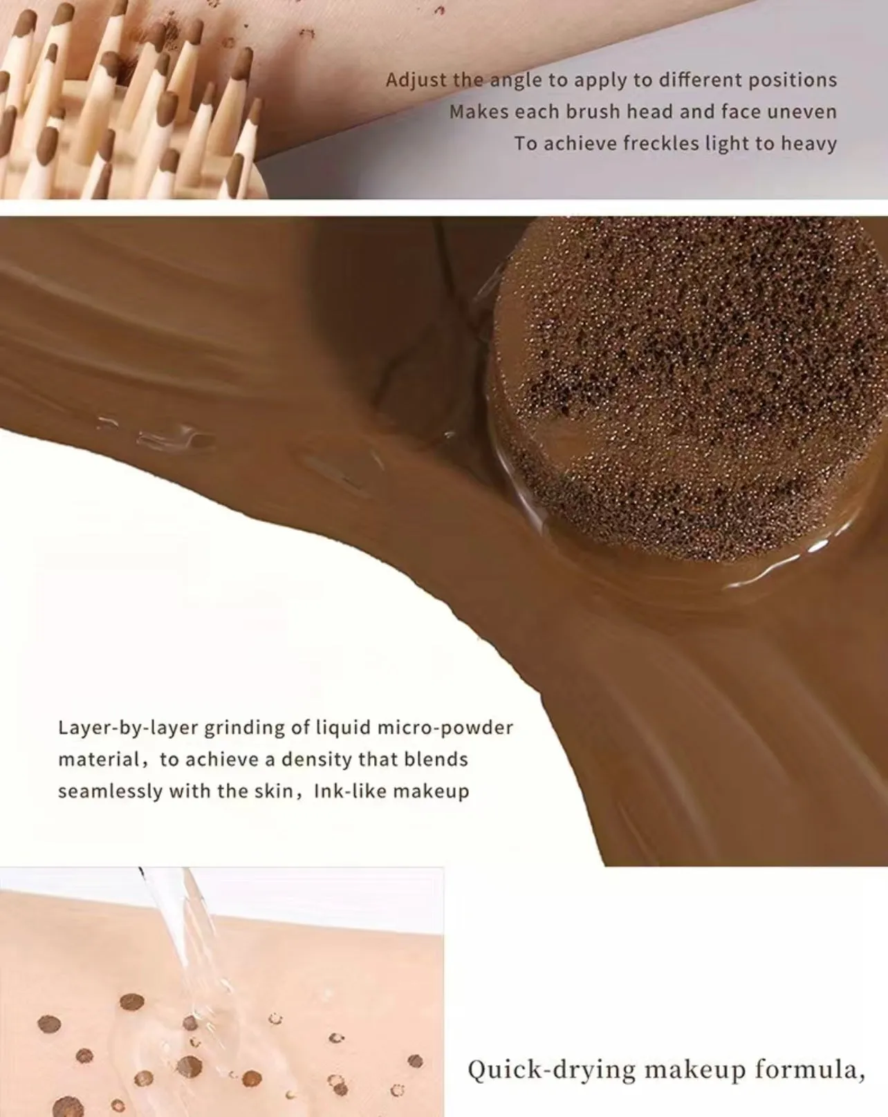 Realistic Freckles Long Lasting, High Pigment Waterproof Makeup- Salon Quality At Home