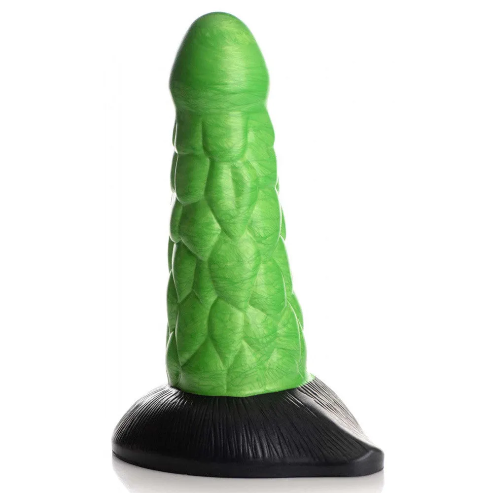 Scaly Reptile Thick Silicone Dildo