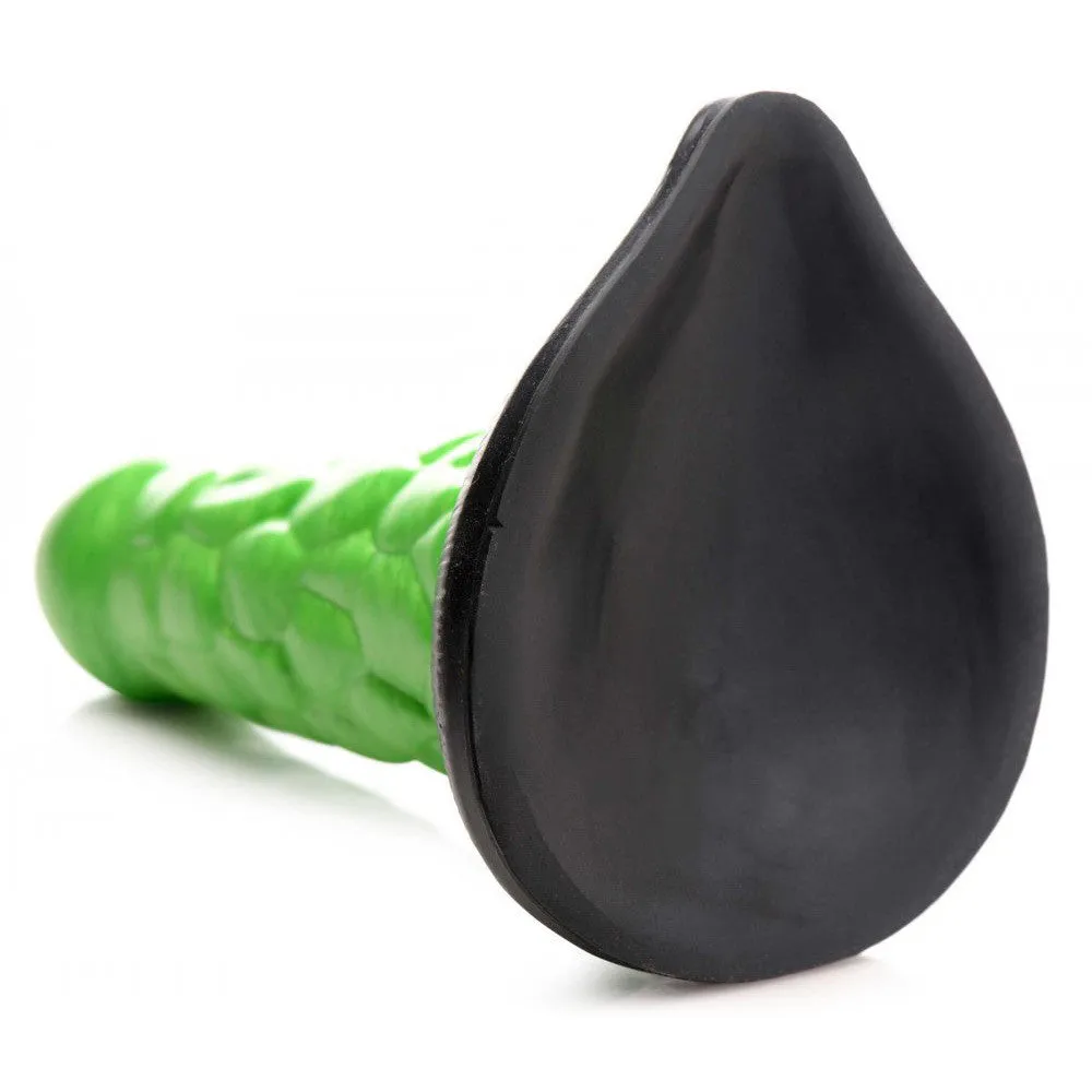 Scaly Reptile Thick Silicone Dildo