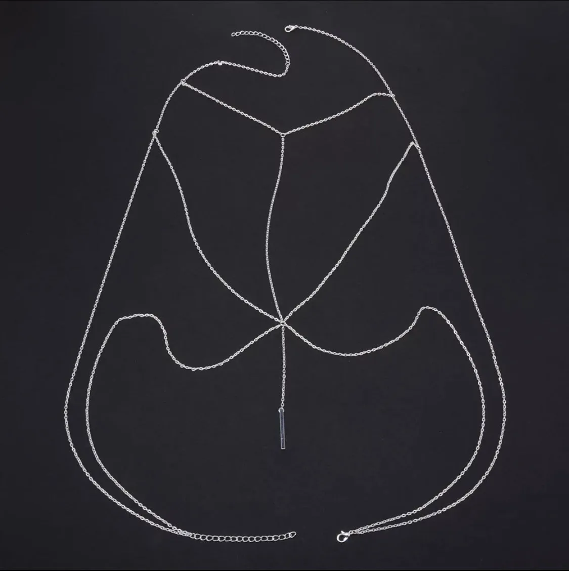 THEIA Silver & Gold Body Chain